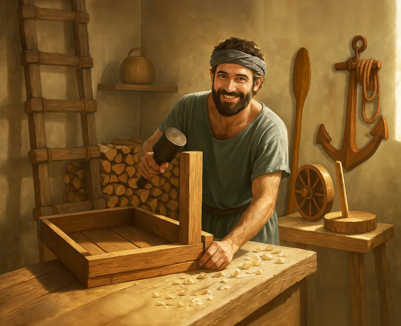 Carpenter artwork from Missionary.